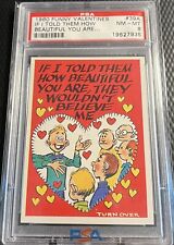 1960 Topps PSA 8 Vintage Funny Valentines #39A Graded NM-MT - Clean Holder picture