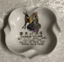 Vintage Chinese Village Portland OR Ashtray picture