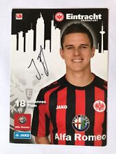 Autograph JOHANNES FLUM-Eintracht Frankfurt-U20 Caps Germany-St.Pauli-FreiburgAK picture