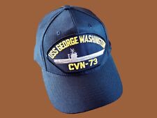 USS GEORGE WASHINGTON CVN-73 NAVY SHIP HAT U.S MILITARY OFFICIAL BALL CAP U.S.A  picture