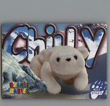 Jb20 Ty beanie babies series 3 three 1999 #72 Chili The Polar Bear Chilly picture
