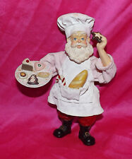 🎅🏽 SANTA CLAUS CHEF BAKER WITH CHRISTMAS COOKIES 6