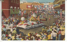 Minneapolis MN Minnesota - Aquatennial Parade - Linen Postcard - 1952 picture