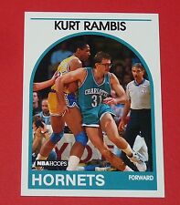 # 246 KURT RAMBIS CHARLOTTE HORNETS 1989 NBA HOOPS BASKETBALL CARD picture