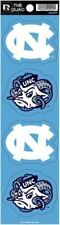 North Carolina Tar Heels Decal Car Sticker The Quad 4 Pack Stickers Set  picture