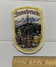 St. Anne’s Column Innsbruck Austria Austrian Souvenir Embroidered Felt Patch picture