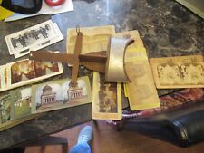 Stereoscope “Mercury” With 30 View Cards picture