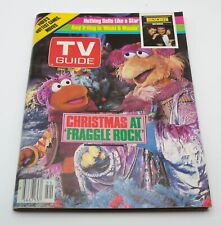 TV Guide Dec 1984 FRAGGLE ROCK/AMY IRVING/JAN-MICHAEL VINCENT Canadian A2 picture