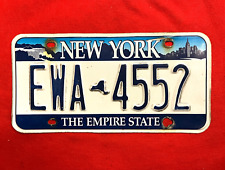 New York License Plate EWA 4552 .... Expired / Crafts / Collect / Specialty picture