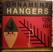 RARE origional SIGN Doubl Glo ornament hangers 11
