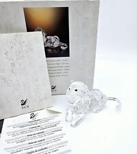Swarovski Lion Crystal Figurine 1995 SCS Inspiration Africa in Box COA picture