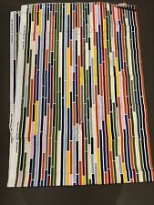 Canvas Bright Striped Edholm/L Ullenius 2008 Fabric 60 X 80” IKEA Sweden picture