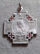 Vintage Crusade With Unique Iconography Medal. picture