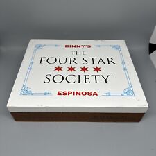 Binny’s The Four Star Society Empty Cigar Box 6x52 Saggio  picture