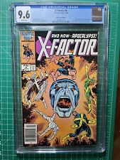X-Factor #6 (1986) CGC 9.6 Newsstand - 1st Full Apocalypse Marvel Comics Key picture