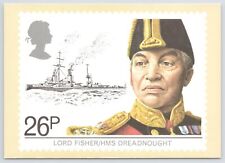 Lord Fisher/HMS Dreadnought~26P~Ship In Bkgd~Maritime Heritage~c1982~Continental picture