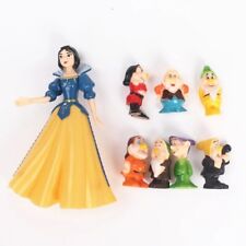 8 Pcs Disney Snow White Princess and The Seven Dwarfs Children Toys  picture