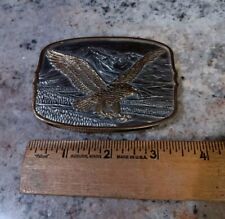 VINTAGE 1982 200th Anniversary American Eagle Belt Buckle International 3.5” picture