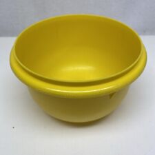 Vtg Tupperware Fix-N-Mix Marigold Yellow Bowl #271- & Sheer  No Lid.  VGUC picture