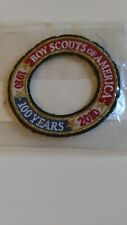 BSA 100 Years of Scouting Anniversary ring official patch 1910-2010 Centennial picture