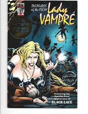 Blackout Comics Lady Vampire #1 Gold Seal Signed Edition PLUS #1 1995 NM picture