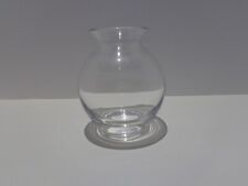 Baccarat France Clear Glass Small Vase Vessel Squat Objet d'vertu d'art picture