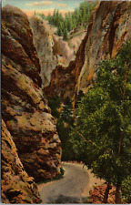 The Cheyenne Gorge South Cheyenne Canon, Colordao Springs, Colorado, Postcard picture