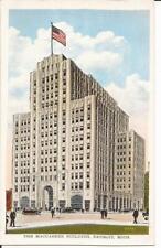 Detroit Michigan The Maccabees Building Vintage Postcard MI B9 picture