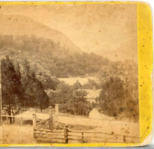 NEW YORK, Looking Up The Hudson From West Point--Anthony Stereoview M7 picture