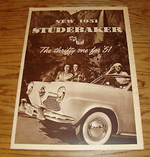 Original 1951 Studebaker Full Line Roto Sales Brochure 51 Commander Champion picture
