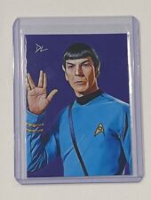Spock Limited Edition Artist Signed “Star Trek” Trading Card 3/10 picture