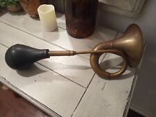 Antique Brass Bulb Horn Vantage Very Rare  picture