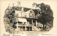 UDB RPPC Postcard Smith House, Sharon CT Masked Vignette, Litchfield County picture