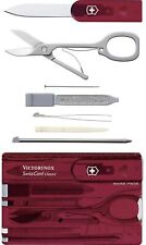 Victorinox Swiss Army Swiss Card, Translucent Ruby 0.7100.T picture