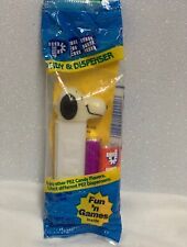NIP SEALED Made In Slovenia Vintage Snoopy Footed Pez Dispenser Peanuts picture