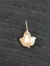 Vintage Alpha Kappa Alpha AKA Sorority Badge / Pin - Seed Pearls/Diamonds picture