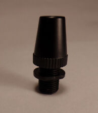 New Satin Black Finish Cord Grip Bushing for Plastic or Cloth Lamp Cord #CB930BK picture