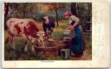 Postcard - The Milkmaid picture