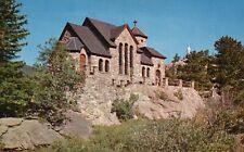 Postcard CO Camp St Malo Chapel on the Rocks 1964 Chrome Vintage PC f237 picture