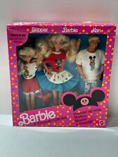 1991 Barbie & Friends Gift Set Disney Mickey Ken Skipper Dolls Toys R Us New picture