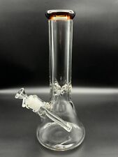 Super Thick 12 INCH Bong  Water Pipe Clear Glass 9mm Beaker Hookah USA picture