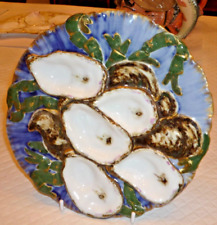 HAVILAND LIMOGES RUTHERFORD B HAYES OYSTER PLATE PRESIDENTIAL RARE picture