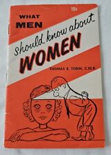 Vtg 1961 Liguorian Pamphlet, What Men Should Know About Women  by Thomas E Tobin picture