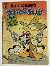 FOUR COLOR #199 Sheriff Bullet Valley DELL GD- (1.8) 1948 CARL BARKS Golden Age picture