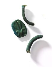 ZURQIEH - ad15145- ANCIENT EGYPT. FAIENCE RING. NEW KINGDOM. 14TH CENTURY B.C picture