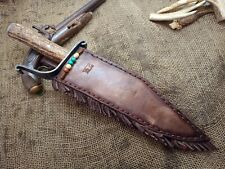 GAUCHO KNIFE FORGED OLD WEST MUSSO D GUARD BOWIE COWBOY FRONTIER RANGERS TEXAS picture