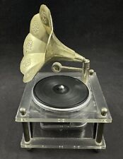 Vintage Miniature Gramophone Music Box - Made in Hong Kong picture