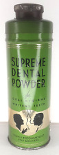 Dentifrice Supreme Dental Powder Original Tin Hygiene Labs Beaver Dam Wisconsin picture