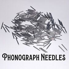 100 LOUD-Toned NEEDLES for Hand Crank Phonograph Reproducer and Records picture
