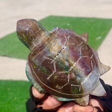 269 G Natural and magical ocean jade, crystal carved turtle jade picture
